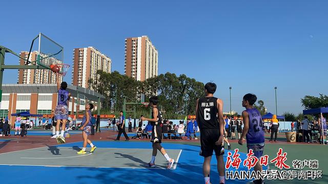 2021海口中学生篮球赛11月13 - 23日举行，76支队伍参赛
